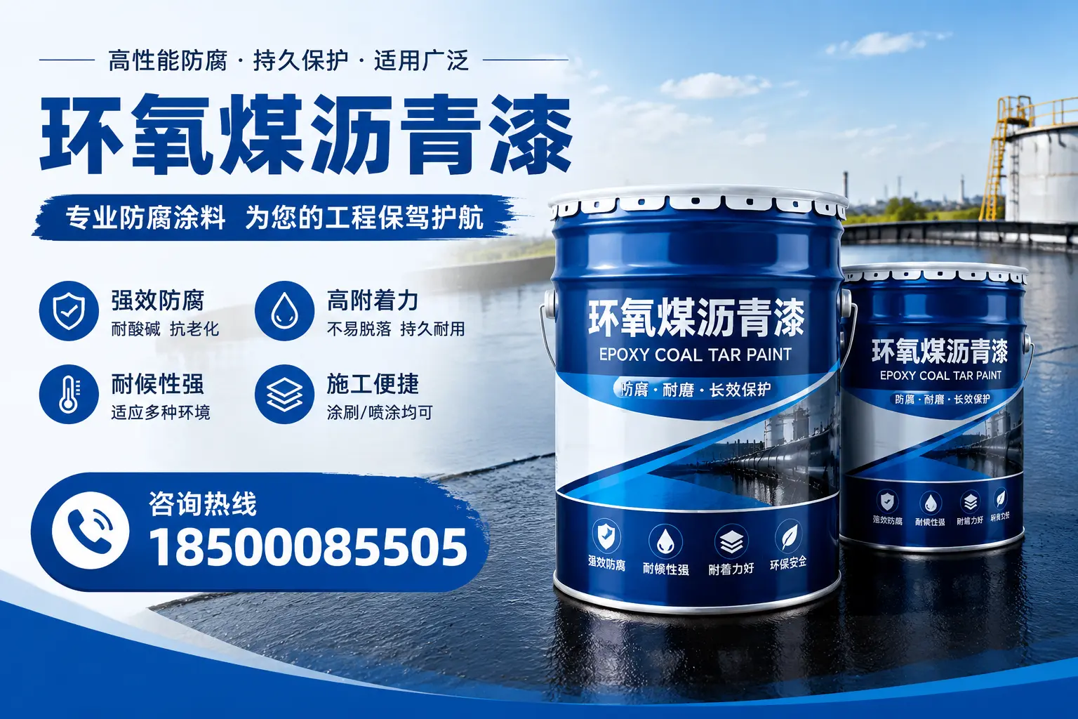 环氧煤沥青漆与其他漆类的比较,菏泽用户的选择依据