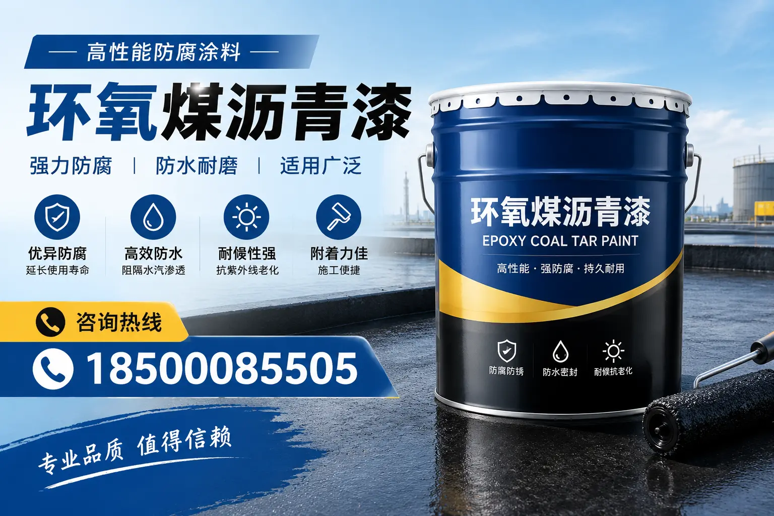 环氧煤沥青漆的主要成分与功能,菏泽用户深度了解